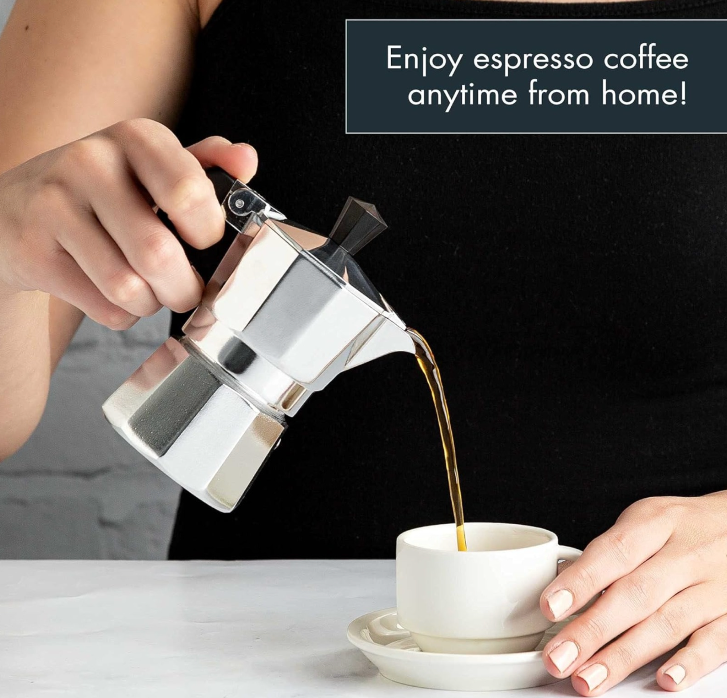 Stainless Steel Moka Pot