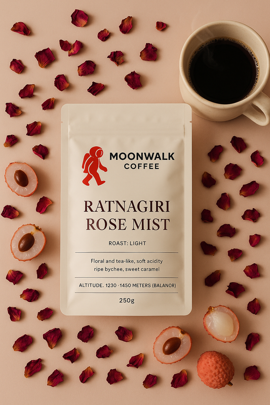 Ratnagiri Rose Mist — Floral &amp; Fruity Single-Origin Coffee